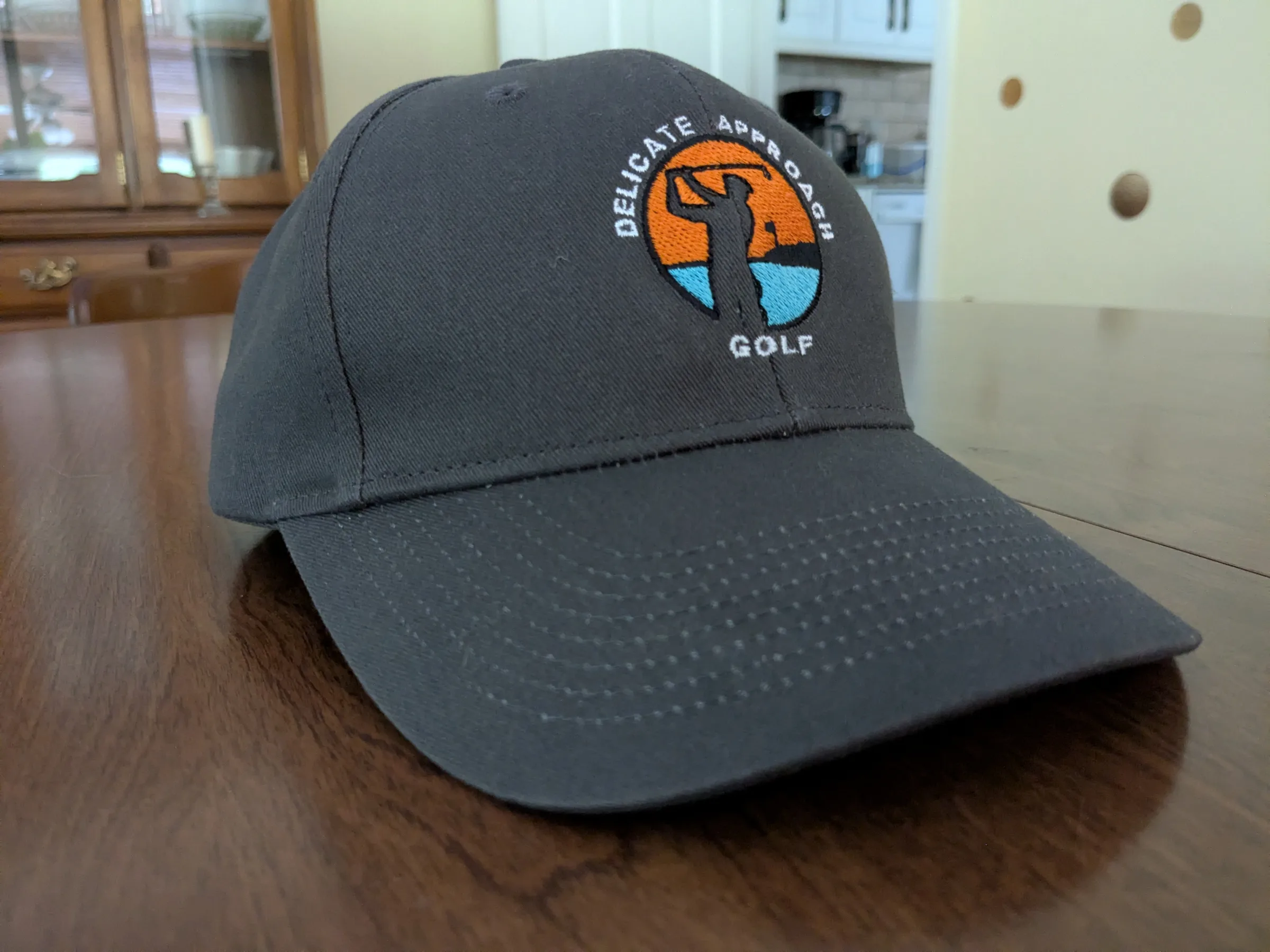 Delicate Approach Snapback Hat (Steel Grey)