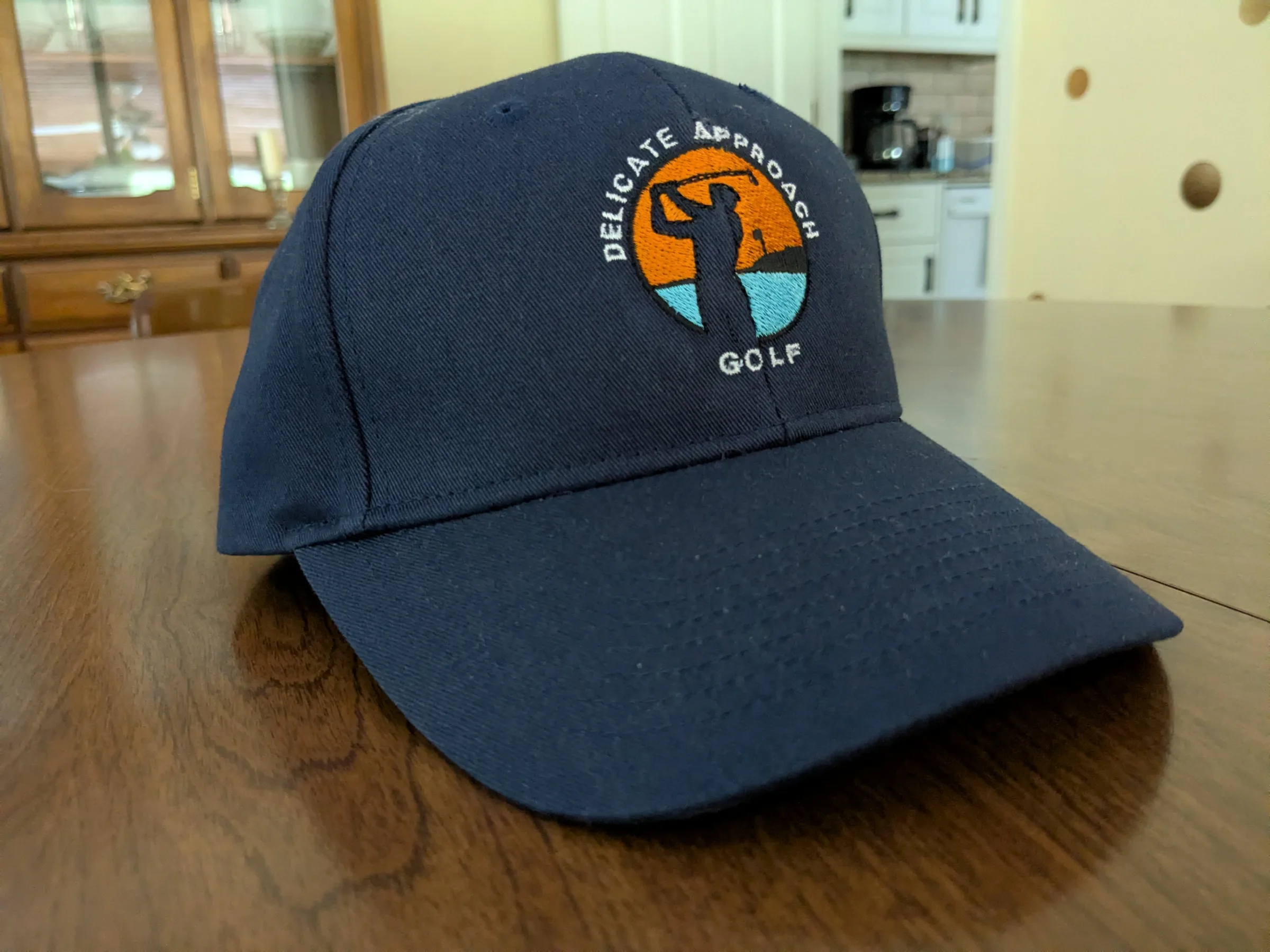 Delicate Approach Snapback Hat (Navy)